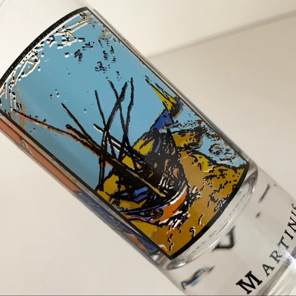 NWOT Van Gogh vodka shot glass